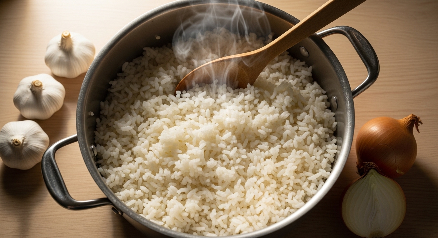 Como deixar o arroz soltinho