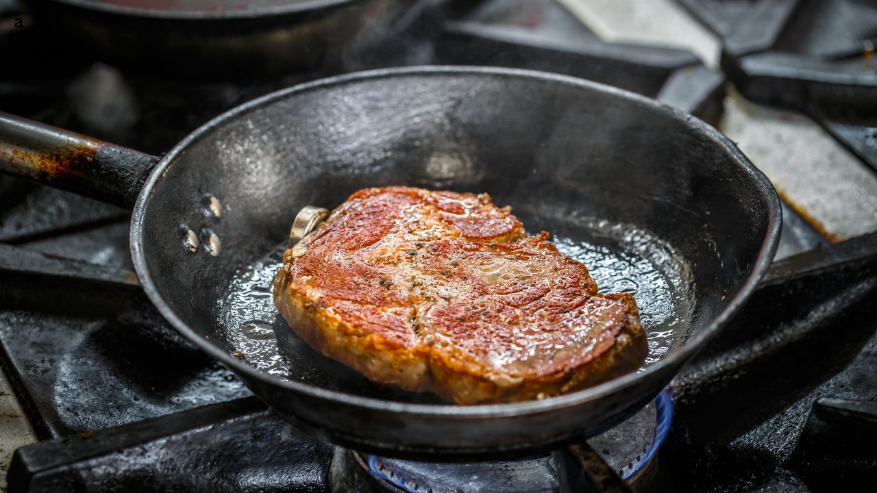 Carnes para Grelhar na Frigideira sem Fumaça- Imagem meramente Ilustrativa