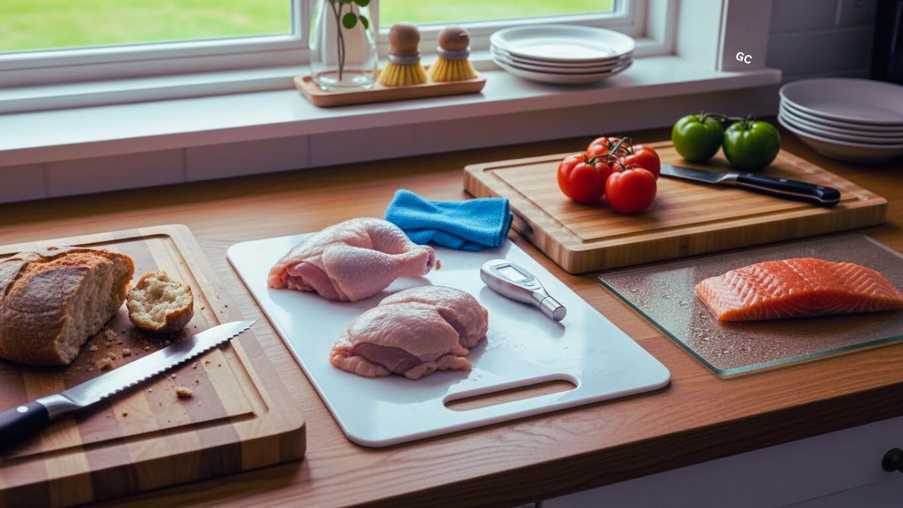 Melhor Tábua para cada alimento, como carnes, legumes, frutas e pães